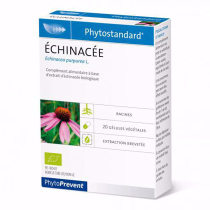 Phytoprevent Organic Echinacea 272mg - 20 Capsules