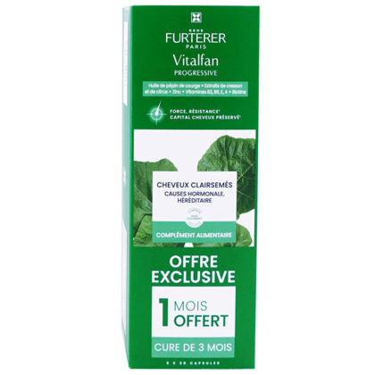Picture of Rene Furterer Vitalfan Progressive Hair Loss supplement - 90 days trreatment